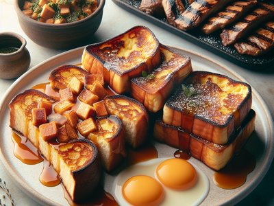 Argentinian Dulce de Leche French Toast