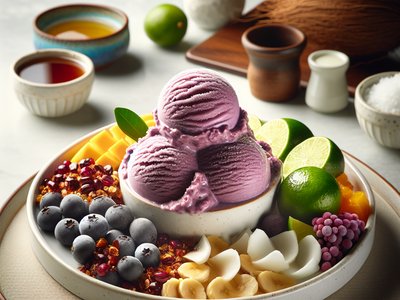 Brazilian Açaí Ice Cream