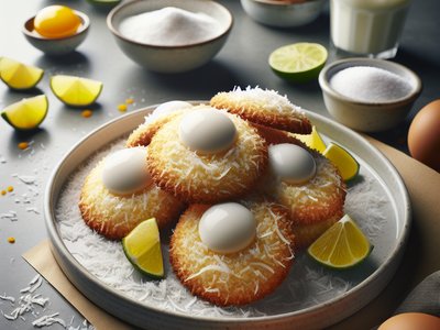 Brazilian Coconut Cookies (Biscoitos de Coco)