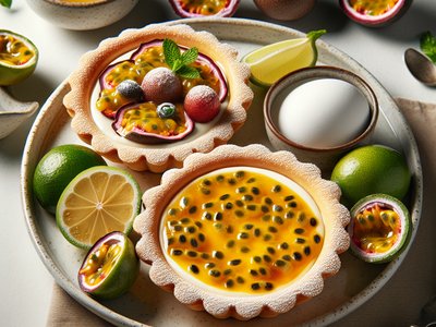 Brazilian Passion Fruit Tarts