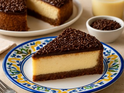 Pavê de Chocolate com Maracujá (Chocolate and Passionfruit Layered Dessert)