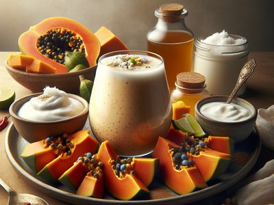 Caribbean Papaya Smoothie