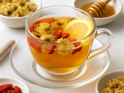 Spiced Lychee Ginger Tea
