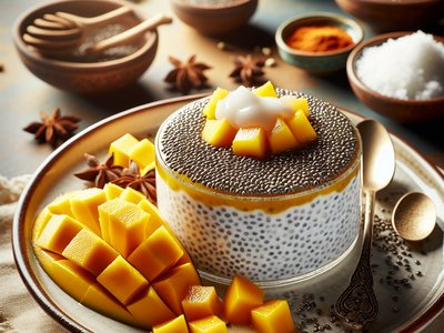 Coconut & Mango Chia Pudding