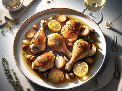 Coq au Vin Blanc