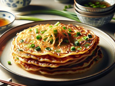 Crispy Scallion Pancakes