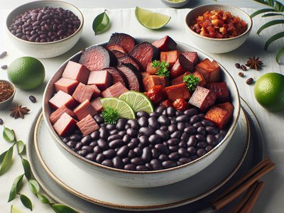 Feijoada: Traditional Brazilian Black Bean Stew
