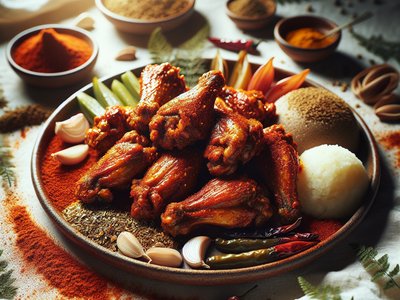 Harissa Chicken Wings