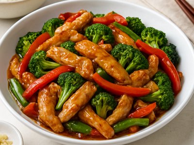 Sesame Ginger Chicken Stir-Fry
