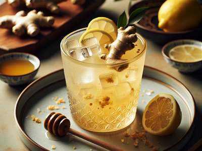 Honey Ginger Lemonade