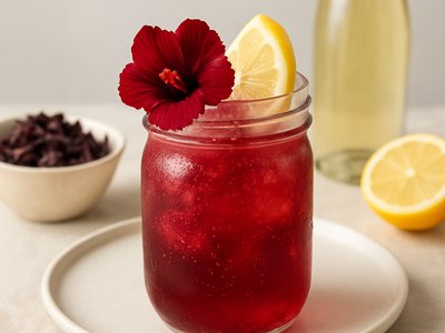 Italian Lemon Basil Spritzer