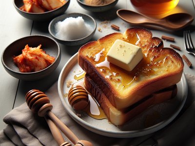 Korean Honey Butter Toast