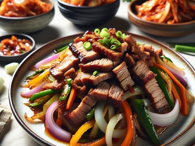 Korean Spicy Pork Stir-Fry (Jeyuk Bokkeum)