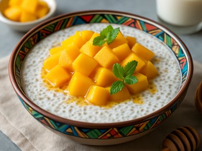 Coconut & Mango Chia Pudding