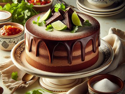 Mexican Chocolate Tres Leches Cake