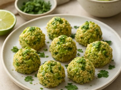 Peruvian Quinoa and Avocado Bites