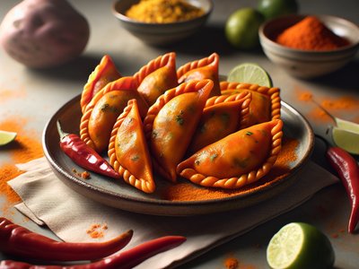 Peruvian Spicy Sweet Potato Empanadas