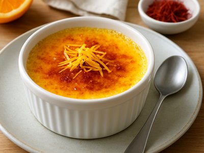 Saffron and Almond Tarta (Tarta de Almendra y Azafrán)
