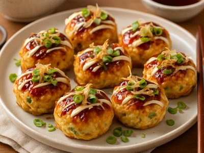 Sweet Potato Mochi Balls