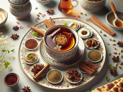 Spiced Middle Eastern Tea