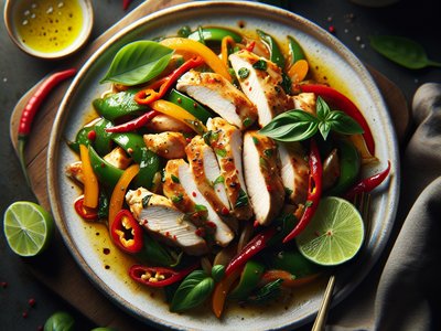 Thai Basil Chicken Stir-Fry