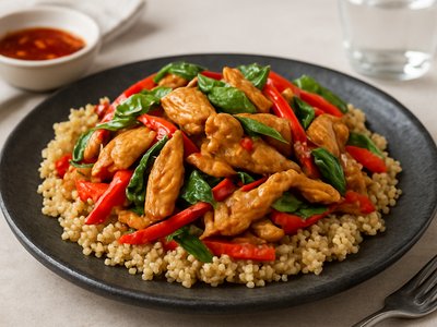 Thai Basil Chicken Stir-Fry