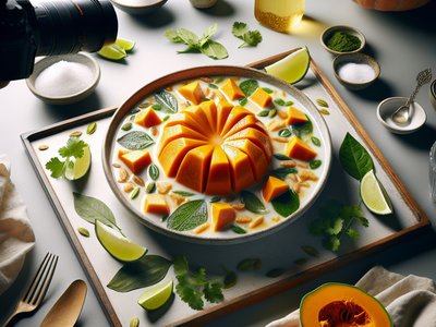 Thai Pumpkin in Syrup