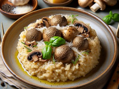 Truffle Mushroom Arancini