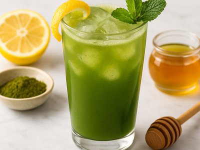 Matcha Shiso Mojito